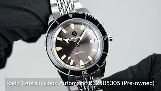 Rado Captain Cook Automatic R32505305 Preowned [upl. by Etennaej]