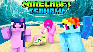 Minecraft My Little Pony VS Tsunami [upl. by Della]