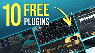 Top 10 Free VST Plugins 2024  Synths Instruments amp Effects [upl. by Ezarra]