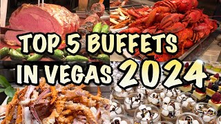 Top 5 Buffets in Las Vegas 2024 [upl. by Willard]