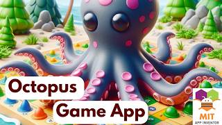 Create a Octopus Game in MIT App Inventor  Publish Game to Gallery [upl. by Nollat257]