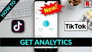 How To Get Analytics On TikTok  TikTok Analytics Setting New Update [upl. by Thaine]