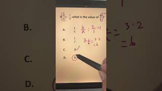 Digital SAT Solving Equations with Fractions maths  Tricksmathstricks shortsvideo education [upl. by Cronin148]