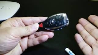 How to Replace Benz ML350 Smart Key Battery [upl. by Bedad161]