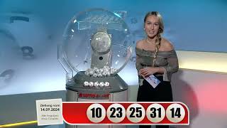 LOTTO 6aus49Gewinnzahlen von Samstag 14092024 [upl. by Gavrilla]