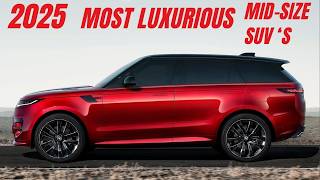 The Best 8 Midsize Luxury SUVs Ranked from Cheapest to Most Expensive [upl. by Einitsed]