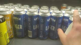 Suomen Halvin Olut 140â‚¬ Puolen litran 45 Lager [upl. by Eynahpets]