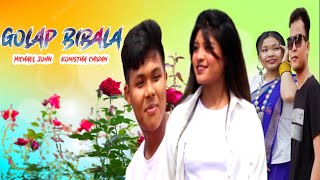 Golap Bibala  Official Garo Music Video  Michael John  Konistha Chiran  Garo New Song 2023 [upl. by Oiraved]