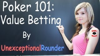 Value Betting Lesson  Texas Holdem Poker Strategy  Online Hold em Poker Coaching [upl. by Retsevel]