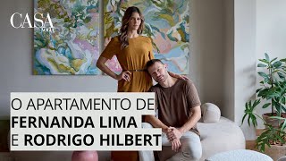 Tour pelo apartamento de 150 m² de Fernanda Lima e Rodrigo Hilbert  CASA VOGUE [upl. by Fia]