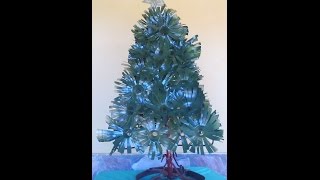 Árbol de navidad con plástico de botella [upl. by Ranna750]