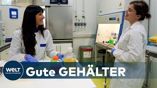 BIOTECHKONZERNE Virologe Epidemiologe Pharmazeut – so hoch sind die Gehälter [upl. by Ignace]