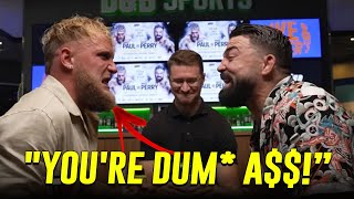 quotYoure Dum Aquot Fired Up Mike Perry Sends BRUTAL Warning To Jake Paul [upl. by Barraza]