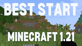 The Best Start in Minecraft 121 [upl. by Becker661]