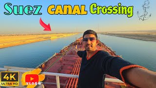 Suez Canal Ship Crossing Video  Suez Canal [upl. by Lenod]