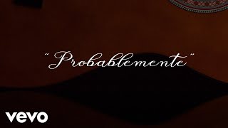 Christian Nodal  Probablemente Official Lyric Video [upl. by Alvira]