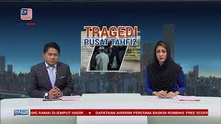 Penyampai Berita Sebak Baca Berita Tragedi Pusat Tahfiz Terbakar [upl. by Mayhew]