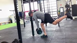 Supported SingleLeg Deadlift [upl. by Dorene308]