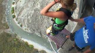 Nevis Bungy Jump  SCARED [upl. by Esinel983]