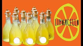 LIMONCINO LIMONCELLO 🍋 FATTO IN CASA Ricetta Facile [upl. by Asirem]