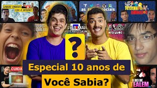 A HISTÓRIA do VOCE SABIA  MAIS de 10 ANOS em 40 MINUTOS [upl. by Diamond]