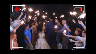 Vintage Home Video Style Wedding Film  Tatiana  Joseph [upl. by Htinek]