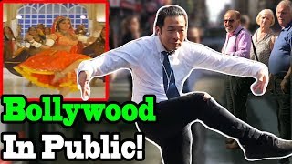 BOLLYWOOD SONGS IN PUBLIC Prem Ratan Dhan Payo Choli Ke Peeche Dhoom Chammak Challo Badri Ki [upl. by Weslee]