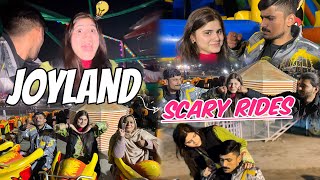 Joyland scary rides 😨  Hamza ka sans band ho gay🥲 [upl. by Acenes]