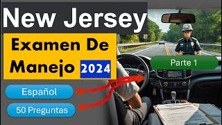 Preguntas para el Examen de Manejo en New Jersey en Español Gratis 2024 [upl. by Alarice622]