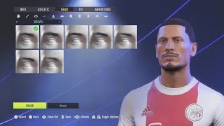 FIFA 22 How to make Sébastien Haller Pro Clubs Look alike [upl. by Ekihc]