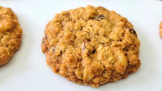 Oatmeal Cookies Recipe Easy  How To Make Oatmeal Cookies [upl. by Parsifal]