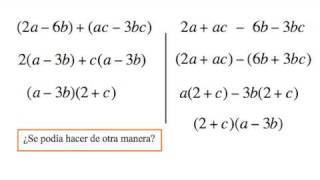 factorizacion por agrupacion [upl. by Lizabeth]