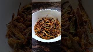 Viral crispy bhindi recipe 😋🤤 viralrecipe crispybhindi trendingrecipe trendingshorts [upl. by Mallon35]