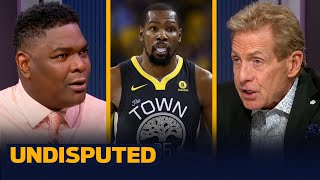 Kevin Durant calls out Keyshawn Johnson for downplaying his impact on Warriors  NBA  UNDISPUTED [upl. by Shatzer420]