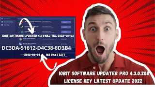 IObit Software Updater Pro 430208 License free key The PRO version [upl. by Rozalie]