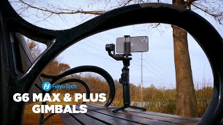 FeiyuTech G6 MAX vs G6 PLUS Gimbal  Whats the difference [upl. by Nirrok]