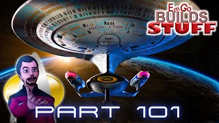 Eaglemoss Star Trek USS Enterprise NCC 1701D Kit Part 101 EmGo Builds Stuff [upl. by Redman]