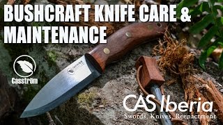 Casstrom No 10 SFK  Bushcraft Knife Care and Maintenance [upl. by Abagael]