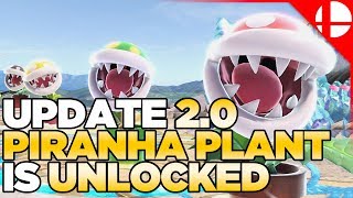 Super Smash Bros Ultimate  Piranha Plant Pipes Up Nintendo Switch [upl. by Amalea]