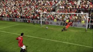 FIFA 09 Players Guide  Taking Penalties HD [upl. by Leinahtam873]