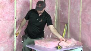 How To Install Batt Insulation [upl. by Eimac]