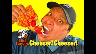 Little Caesars Pepperoni Cheeser Cheeser™ Pizza REVIEW [upl. by Halvaard]