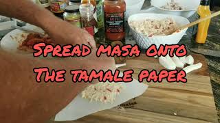 Italian Meatball Tamales [upl. by Hannaoj875]