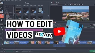 How to Edit YouTube Videos with Movavi Tutorial 2018 [upl. by Fugazy]