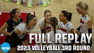 Nebraska vs Georgia Tech 2023 NCAA volleyball regional semifinals  FULL REPLAY [upl. by Weight294]