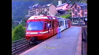 RD21655vid Mont Blanc Express  Martigny to Chamonix [upl. by Vicki]