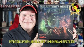 Perditions Mouth Abyssal Rift Revised Edition  Unboxing and First Look [upl. by Gentilis]