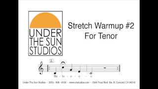 Vocal Stretch Warmup 2 for Tenor [upl. by Scarito]