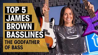 Top 5 James Brown Bass Lines  Bootsy Collins  Julia Hofer  Thomann [upl. by Kristy608]