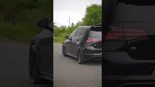 GOLF MK75 R FITMENT CHECK blackgolfr vwgolf golf7 golfr volkswagen vw [upl. by Idihsar]